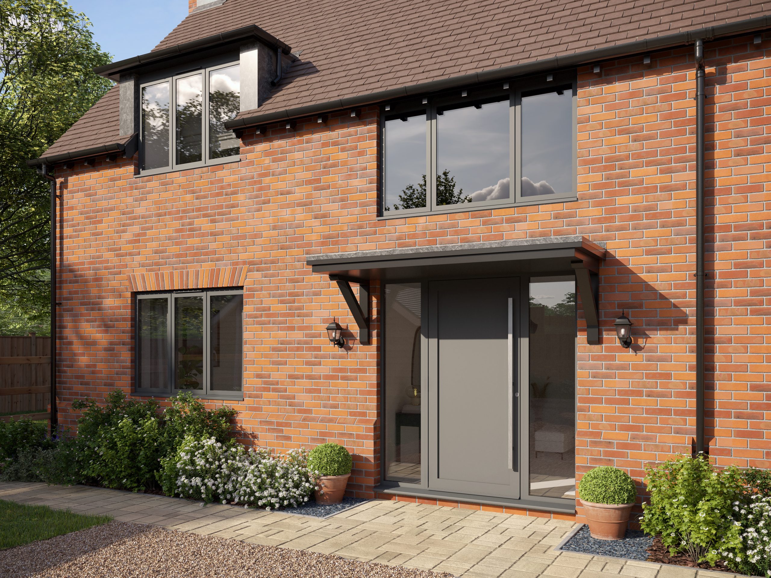 Aluminium Entrance Doors