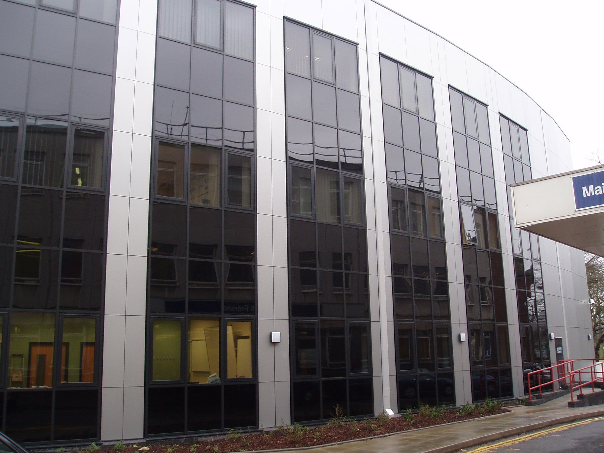 Aluminium Curtain Walling