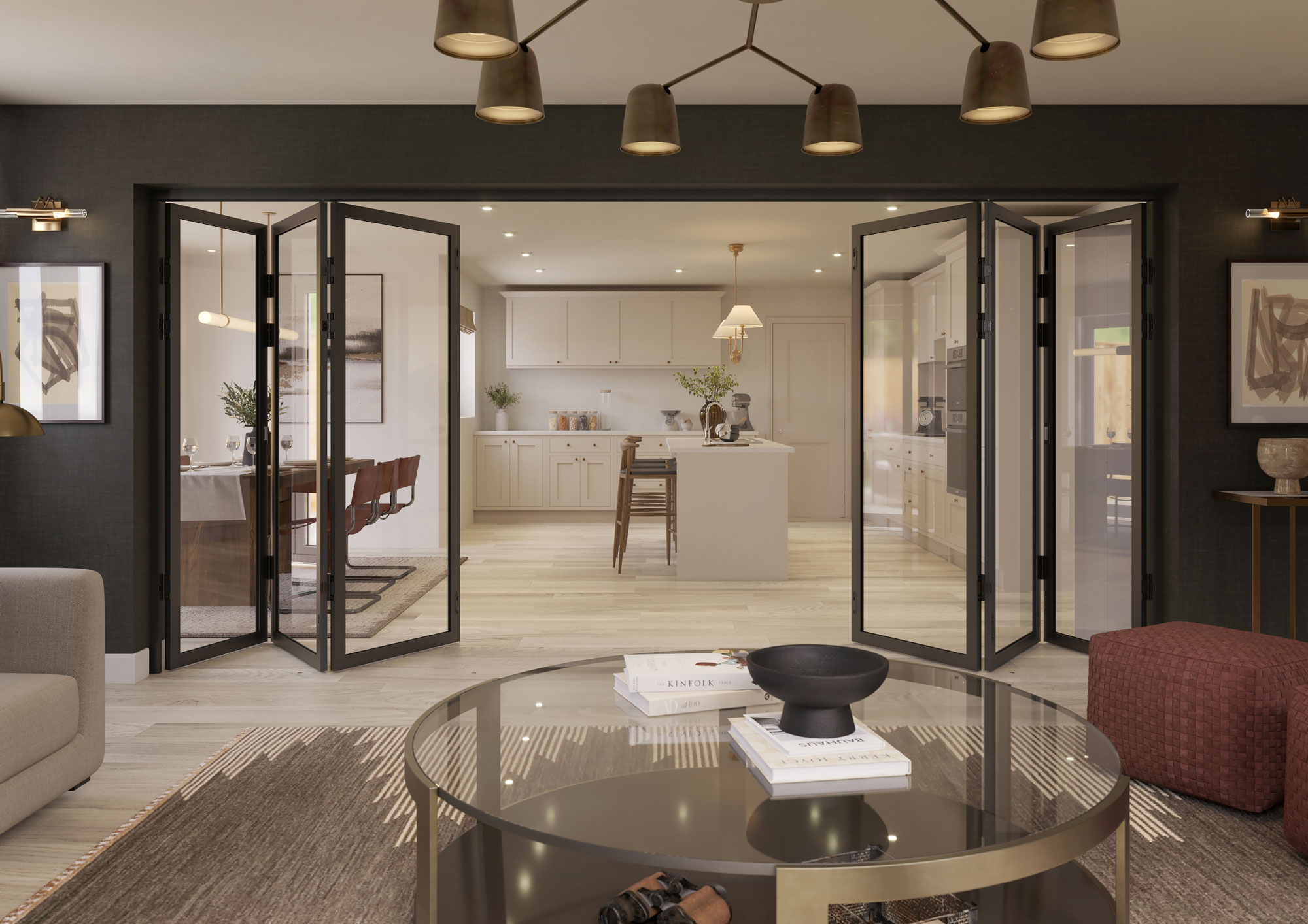 Internal Aluminium BiFold Door