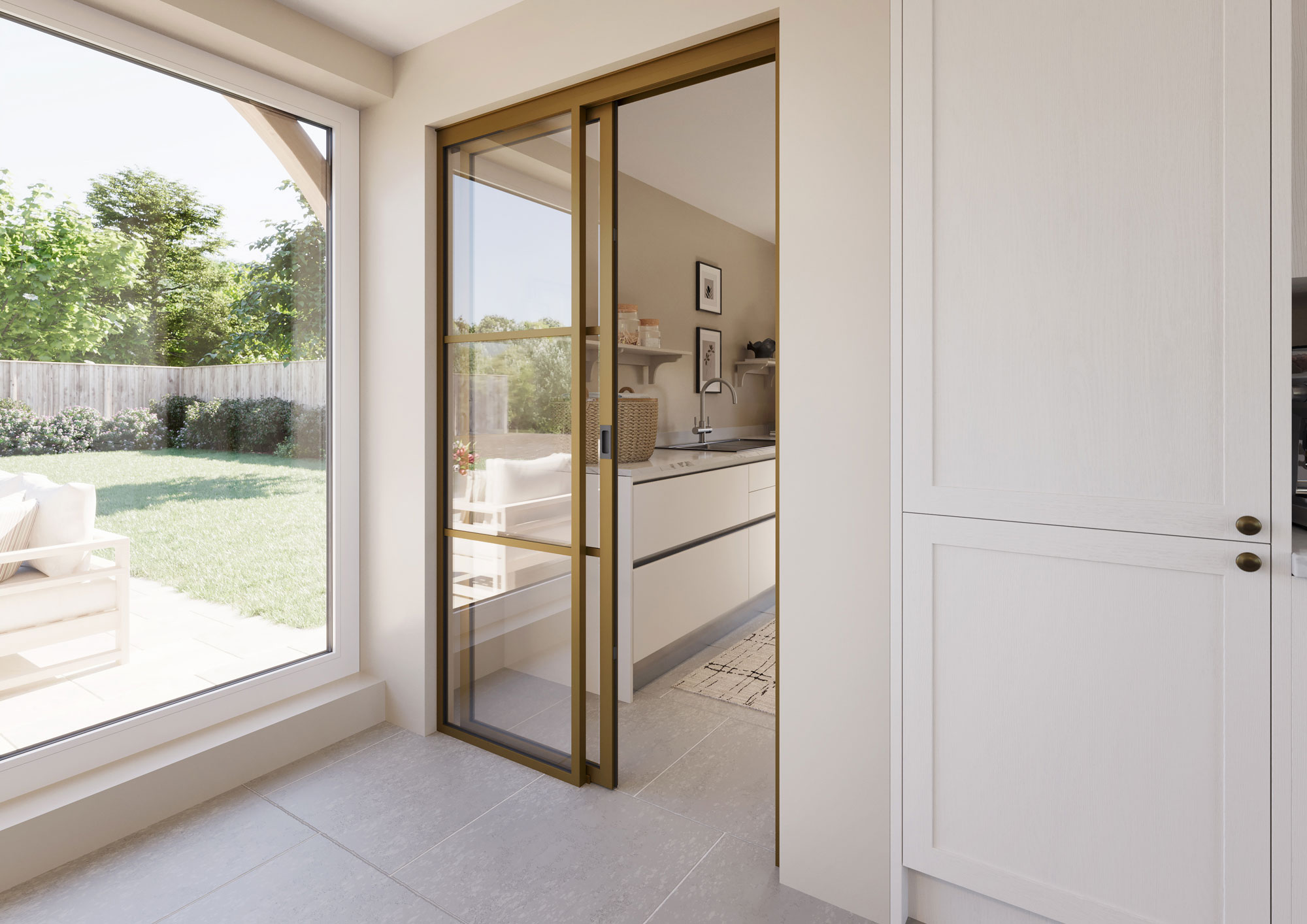 Internal Aluminium Sliding Door