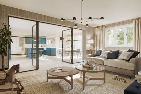Internal Aluminium Hinged Door