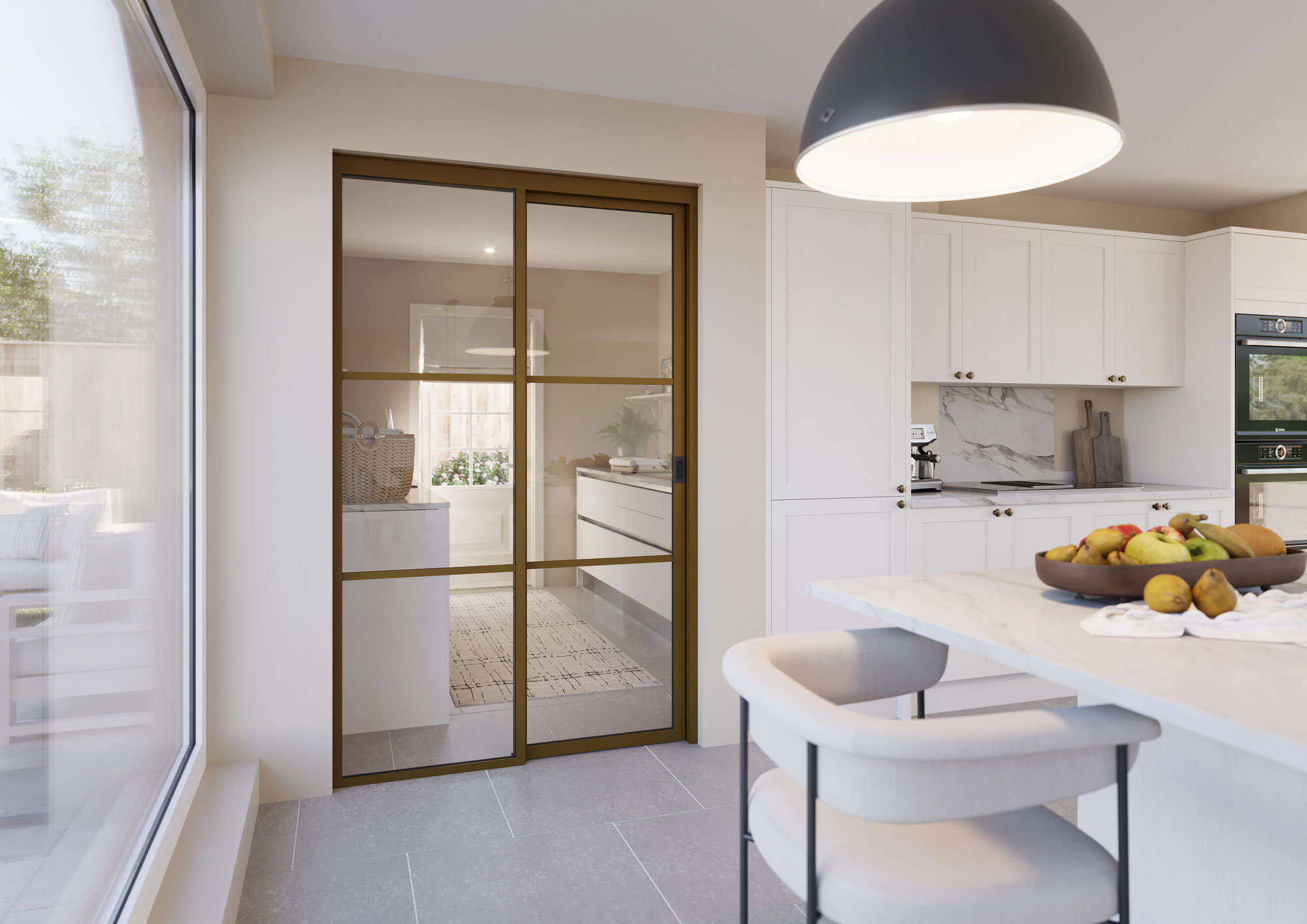 Internal Aluminium Sliding Door