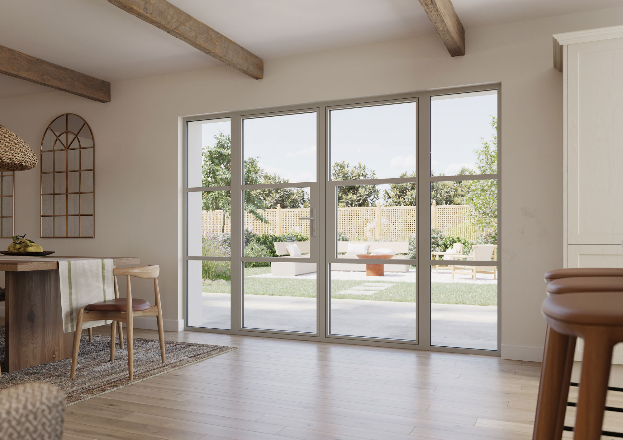 Aluminium French Doors
