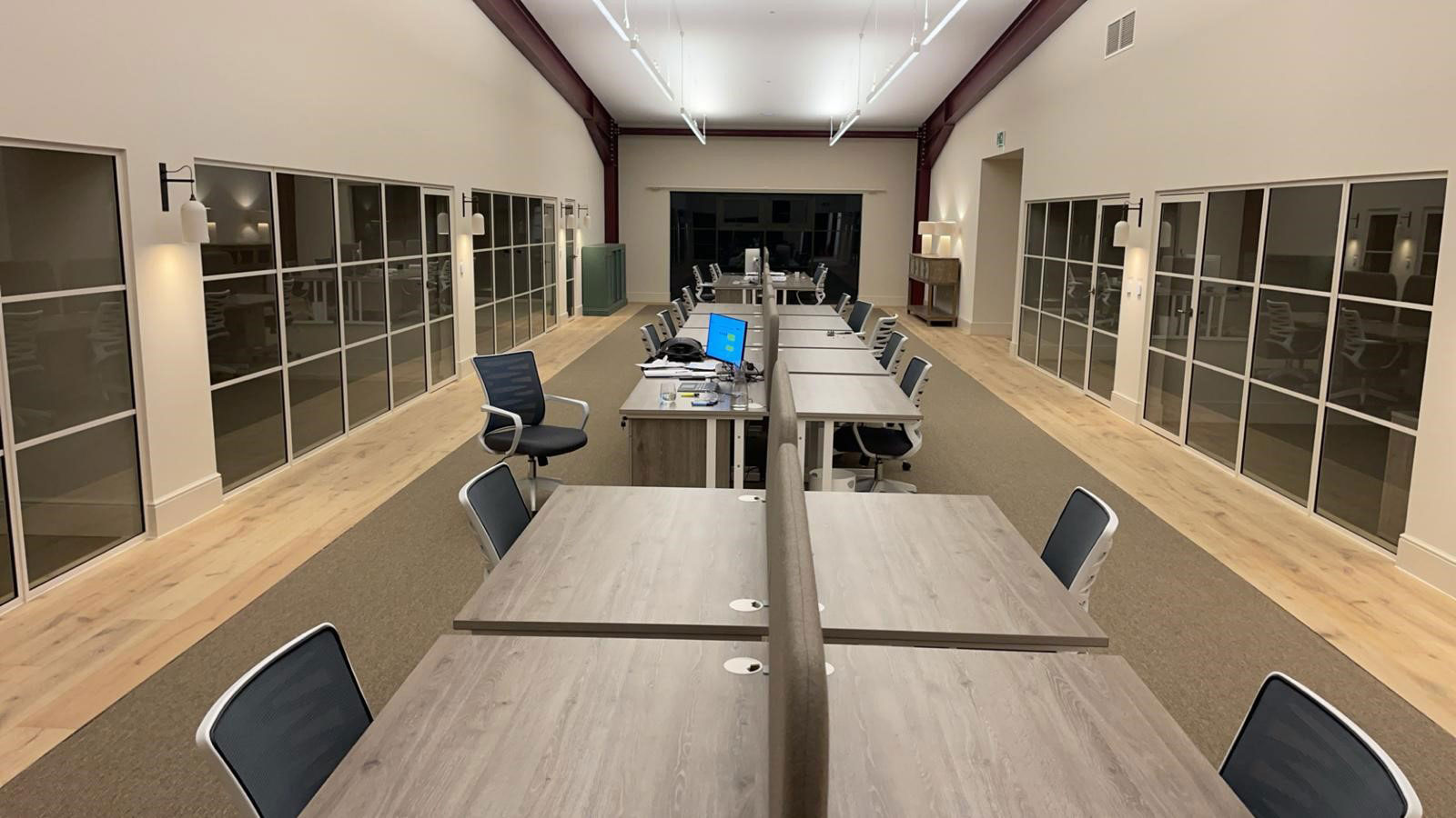 Internal Aluminium Hinged Doors for Offices
