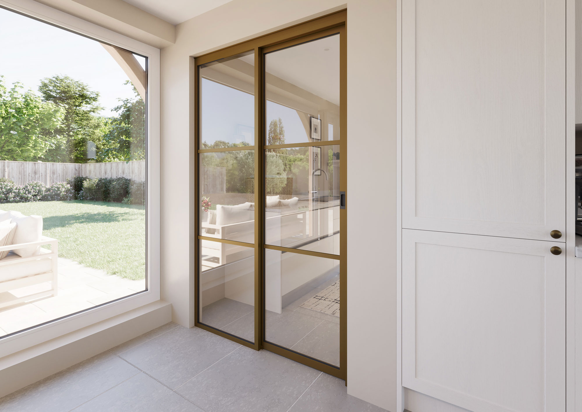 Internal Aluminium Sliding Doors