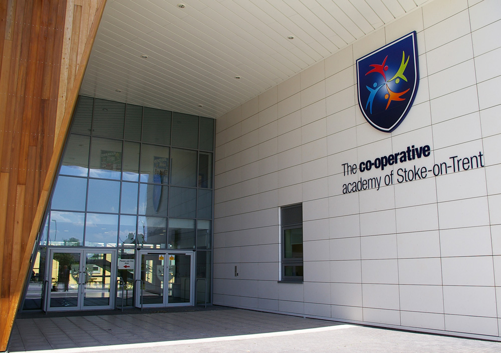 TD68 Door System, Co-Operative Academy, Stoke-on-Trent